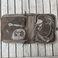 Wire Dopp - Waxed Canvas