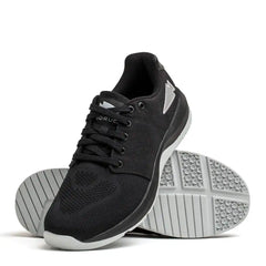 Women's Ballistic Trainers - Black + Glacier Grey