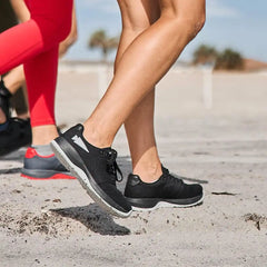 Women's Ballistic Trainers - Black + Glacier Grey